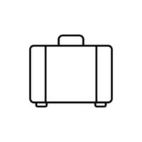 Suitcase icon vector design templates