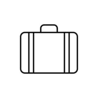Suitcase icon vector design templates