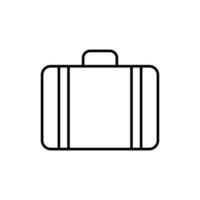 Suitcase icon vector design templates