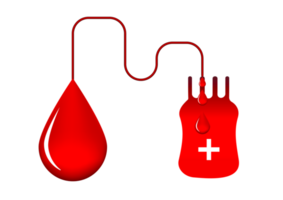 grafica Immagine sangue Borsa concetto donare sangue illustrazione trasparenza png