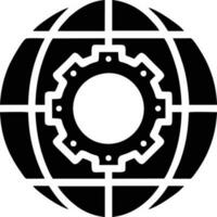 Globe planet earth icon symbol vector image. Illustration of the world global vector design. EPS 10