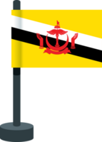 Brunei vlag clip art PNG