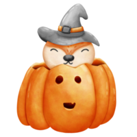 halloween element waterverf schilderen. png