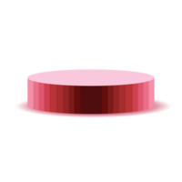 vermelho pódio png