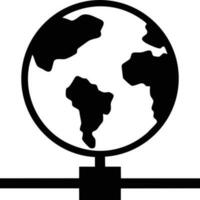 Globe planet earth icon symbol vector image. Illustration of the world global vector design. EPS 10