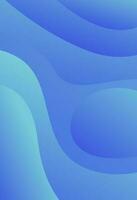 Abstract blue color background. Dynamic wave fluid shape concept.For banner. poster. web background vector