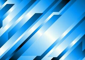 abstract blue background with modern hi tech concept vector