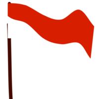 Indonesia waving flag border png