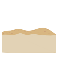 organisch Sand Abbildung png
