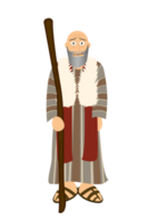 cartone animato Bibbia personaggio - Eliseo png