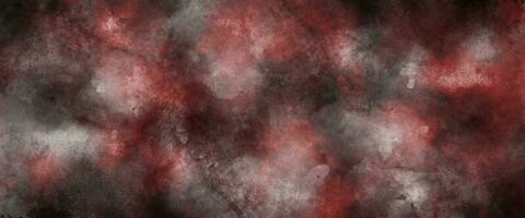 textura de pared roja, fondo de textura de papel de hormigón rojo abstracto oscuro, fondo rojo con textura y grunge vintage angustiado y acuarela pintada. papel de neón fucsia cósmico abstracto texturizado. foto