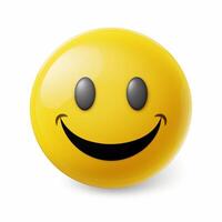 A emoticon with a smiley face photo