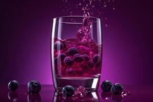 Berry juice background. Illustration photo