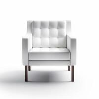 Modern armchair isolated. Illustration photo