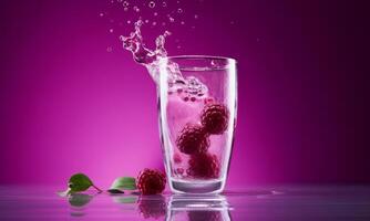 Berry juice background. Illustration photo