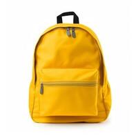 School backpack isolated. Illustration photo