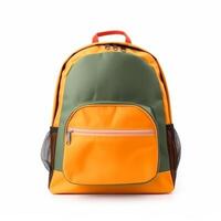 School backpack isolated. Illustration photo