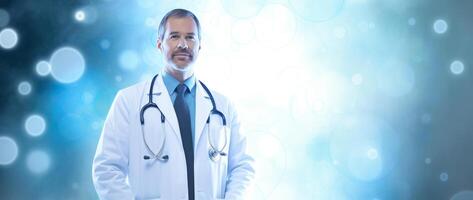 Medical doctor background. Illustration photo