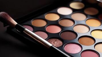 Makeup palette. Illustration photo