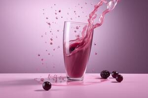 Smoothie background. Illustration photo