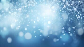 Blue winter snow background. Illustration photo