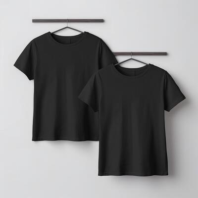 Black T Shirt Mockup Stock Photos, Images and Backgrounds for Free Download