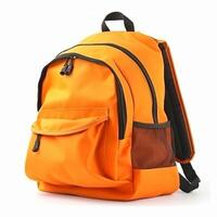 School backpack isolated. Illustration photo