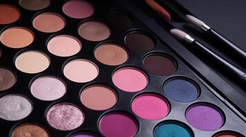 Makeup palette. Illustration photo