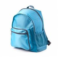 School backpack isolated. Illustration photo