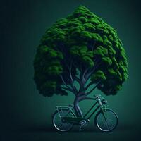 world bicycle day eco green transport concept photo