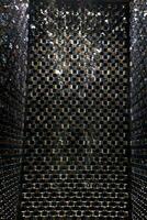 mirror reflection box pattern dimension wall background photo