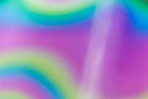 blurred colorful gradient decoration on the wall photo