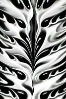 Monochrome Zebra Stripes on Abstract Background photo