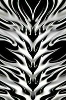 Monochrome Zebra Stripes on Abstract Background photo