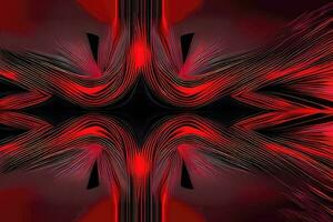 red and black modern texture pattern art photo