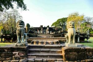 An ancient temple in Thailand photo