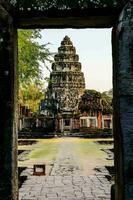 An ancient temple in Thailand photo