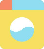 Instant camera flat color ui icon. Electronics store. Retro vintage photography. Online marketplace. Simple filled element for mobile app. Colorful solid pictogram. Vector isolated RGB illustration