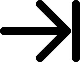 Next step black glyph ui icon. Web browser. Forward. Simple filled line element. User interface design. Silhouette symbol on white space. Solid pictogram for web, mobile. Isolated vector illustration