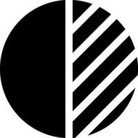 Contrast black glyph ui icon. Photo editor. Simple filled line element. User interface design. Silhouette symbol on white space. Solid pictogram for web, mobile. Isolated vector illustration
