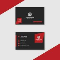 Corporate Modern Business Card Template and Stationary Design vector