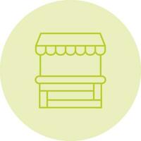 Food Stand Vector Icon