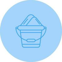 Sand Bucket Vector Icon