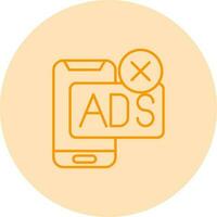 AD Block Vector Icon