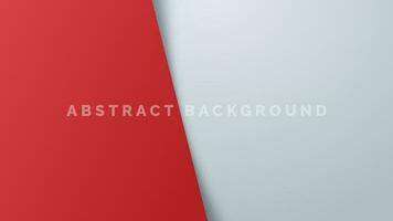 Modern abstract red and white gradient color background vector