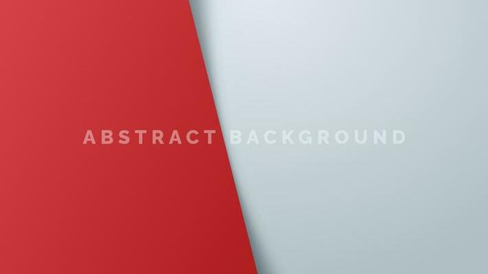 Modern abstract red and white gradient color background