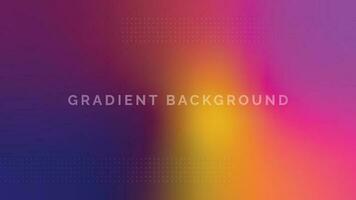 Abstract blurred gradient mesh background in bright Colorful smooth vector