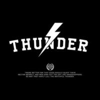 thunder Streetwear Graphic Design ideas customize design templates vector