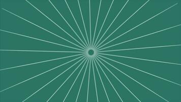 ray line comic radial background loop motion graphics video transparent background with alpha channel.