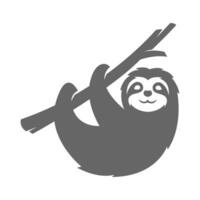 Sloth icon logo design vector